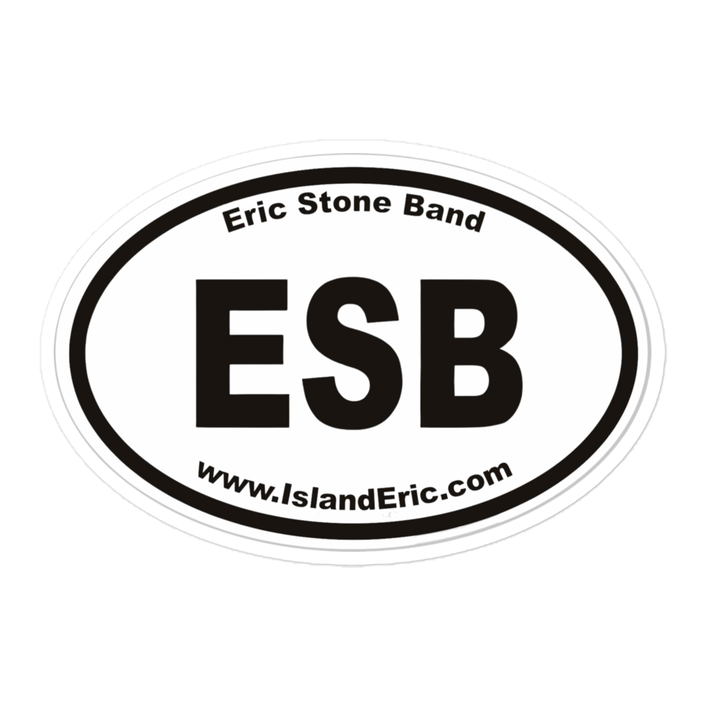 Eric Stone Band Stickers – Eric Chance Stone - Author